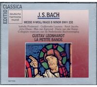 Bach - Misa en si menor / Gustav Leonhardt, La Petite Bande - CD