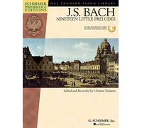 Bach: nineteen little preludes piano +cd: With a CD of Performances (Schirmer Performance Editions: Hal Leonard Piano Library)