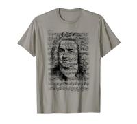 Bach Partita D-Menor Chaconne Violinista BWV 1004 Camiseta