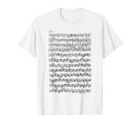 Bach Partita D-Menor Chaconne Violinista BWV 1004 Camiseta gráfica económica