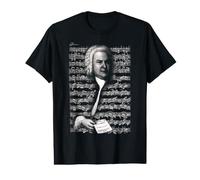 Bach Partita D-Menor Chaconne Violinista BWV 1004 Camiseta gráfica económica