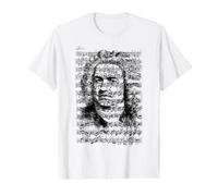 Bach Partita D-Menor Chaconne Violinista BWV 1004 Camiseta gráfica económica