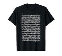 Bach Partita D-Menor Chaconne Violinista BWV 1004 Camiseta gráfica económica