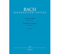 BACH - Partita en La menor (BWV:1013) para Flauta (Urtext) (Schmitz)