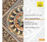 Bach : Partitas pour clavier n° 1, 2 et 6. Koroliov.