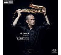 Bach : Partitas pour violon n° 1 à 3 (transcriptions pour saxophone). Hekkema.