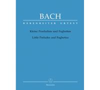BACH - Pequeños Preludios y Fugas para Piano (Urtext) (Topel/Erenyi)