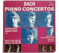 Bach Piano Concertos / Zoltan Kocsis, Andras Schiff, Pianos; Orchestra of the Liszt Ferenc Music Academy, Albert Simon