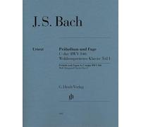 BACH - Preludio y Fuga en Do Mayor (BWV:846) para Piano (Urtext)