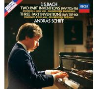 Bach / Schiff, Andras - J.S. Bach: 2 & 3 Part Inventions, 4 Duets, Chromatic Fantasy & Fugue - U