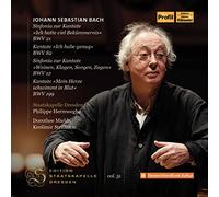 Bach : Sinfonias & Cantates / Philippe Herreweghe - Edition Staatskapelle Dresden Vol.51