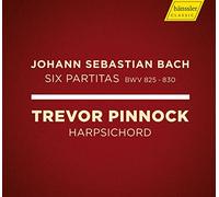 Bach : Six partitas pour clavecin, BWV 825-830. Pinnock.