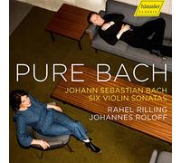 Bach : Six sonates pour violon. Rilling, Roloff.
