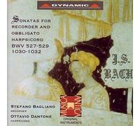 Bach - Sonatas for Recorded and Obbligato Harpsichord BWV 527-529 1030-1032 - Stefano Bagliano, Ottavio Dantone