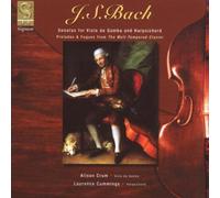 Bach: Sonatas for Viola da Gamba and Harpsichord (BWV 1027-1029); Preludes & fugues (BWV 860, 850, 861) /Crum ??Cummings by Johann Sebastian Bach (2006-09-18)