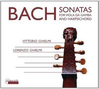 Bach: Sonatas Para Viola Da Gamba Y Clave / Vittorio Ghielmi, Viola Da Gamba. Lorenzo Ghielmi, Clave Y Fortepiano