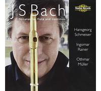 Bach : Sonates pour flûte et basse continue. Schmeiser.