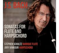 Bach : Sonates pour flûte et clavecin. Schultz, Vinokur.