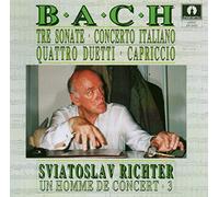 Bach : Sonates pour piano. Richter.