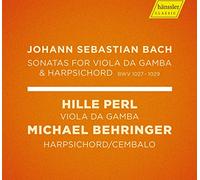 Bach : Sonates pour viole de gambe et clavecin, BWV 1027-1029. Perl, Behringer.