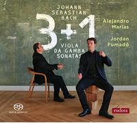 Bach : Sonates pour viole de gambe. Marias, Fumado.