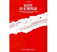 BACH - Suite nº 2 en Si menor (BWV:1067) para Flauta y Piano (Seiber): BWV 1067. flute and piano.