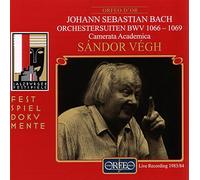 Bach : Suites pour orchestre. Blum, Friedrich, Schuhwerk, Végh.