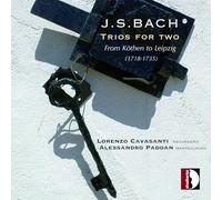 Bach : Trios pour 2 flûtes à bec et clavecin. Cavasanti, Padoan.