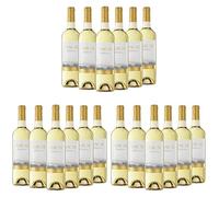 BACH Viña Extrísima - Vino Blanco Semidulce - 6 botellas 0,75 L (Paquete de 3)