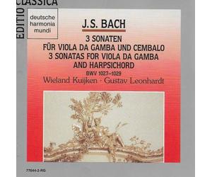Bach - Viola Da Gamba Sonatas