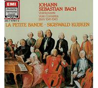 Bach - Violinkonzerte/Violin concertos BWV 1041-1043 - La Petite Bande/Sigiswald Kuijken - EMI CDC 7 47817 2