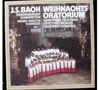 Bach Weihnachts-)ratorium Hanns-martin Schneidt - Weihnachts-oratorium - Oratorio De Noël - Regensburger Domspatzen, Hanns-martin Schneidt Lp Set