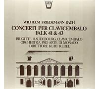 Bach Wilhelm Friede - Concerto N.1 (Falk 41), Concerto N.3 [Vinilo]