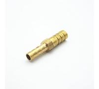 Bachangz-Manguera de latón 4mm 5mm 6mm 8mm 10mm 12mm 14mm 16mm 18mm 20mm Straight Hose Barb Brass Barbed Pipe Fitting Reducer Coupler Connector, Tubería de riego de jardín(14 12mm)