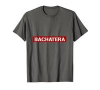 Bachata Bachatera Bachata Curso Camiseta, Hombre, Asfalto, S