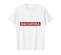 Bachata Bachatera Bachata Curso Camiseta, Hombre, Blanco, L