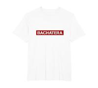 Bachata Bachatera Bachata Curso Camiseta, Hombre Tallas Grandes, Blanco, 5X Alto