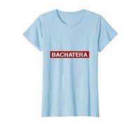 Bachata Bachatera Bachata Curso Camiseta, Mujer, Azul Bebé, 3XL