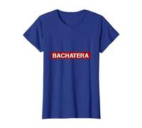 Bachata Bachatera Bachata Curso Camiseta, Mujer, Azul Real, XL