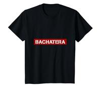 Bachata Bachatera Bachata Curso Camiseta, Niños, Negro, 6 años