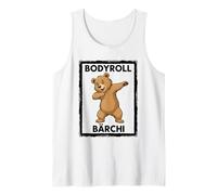 Bachata Bodyroll Bärchi - Oso de Peluche, diseño de Danza Social Camiseta sin Mangas