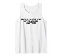 Bachata Music I Love It Funny Dance Amante Camiseta sin Mangas