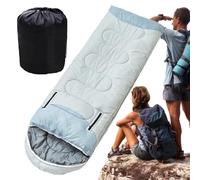 Bache de Dormir para Acampar: Aislamiento térmico e Impermeable para la Aventura al Aire Libre | Sacio dor mir de Viaje ultraicida con Cremallera, excursiones de, Festivales,