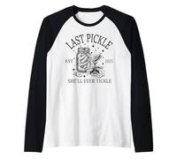 Bachelorette Last Pickle Ella le hará cosquillas a la Novia Camiseta Manga Raglan