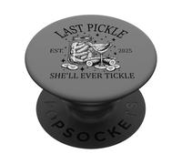 Bachelorette Last Pickle Ella le hará cosquillas a la Novia PopSockets PopGrip Adhesivo