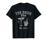 Bachelorette Party The Bride Club, EST 2025 Bride Camiseta