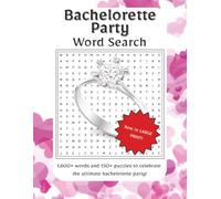 Bachelorette Party Word Search Large Print: Celebrate the bride-to-be with this fun-filled LARGE PRINT bachelorette word search collection! | 1,600+ ... and unforgettable bachelorette parties