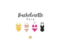 Bachelorette Trip Notebook Journal: 6" X 9", 120 pages, college-ruled blank sheets. Perfect for journaling, studying, note taking, goal planning, ... gift, great for beaches, cruising and travel.