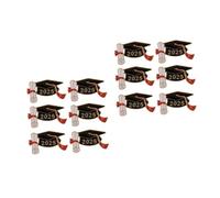 Bachelor's Brooch Cap Pins Party Badge Lapel for Graduation Class of Celebration Pin Black Zinc Alloy