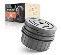 Bachgold Filtro cambiante con capacidad de filtro de 1500L I Elimina el 99,99 % de las bacterias y filtra microplásticos,partículas y cloro I A prueba de interrupción y crisis, para botella de 800ml